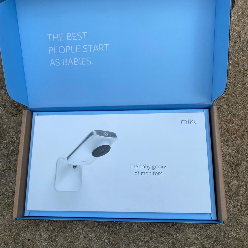 Miku smart baby monitor brand new in box baby monitor Miku